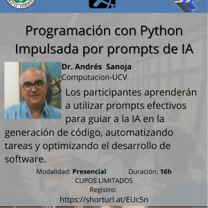 Programación con Python Impulsada por prompts de IA (16h)
